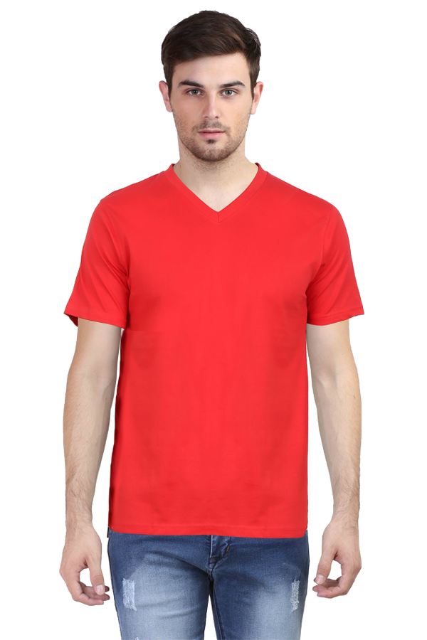 V neck Half Sleeve Tshirt