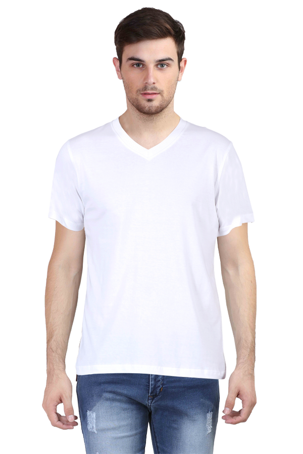 V neck Half Sleeve Tshirt