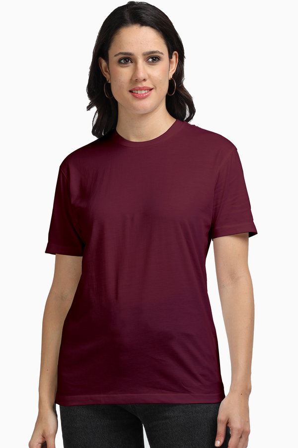 Supima Solid Color Cotton Tshirt (Sizes 3XL to 5XL) (Women)