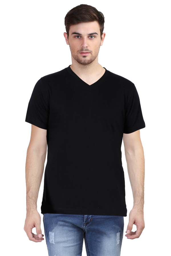 V neck Half Sleeve Tshirt