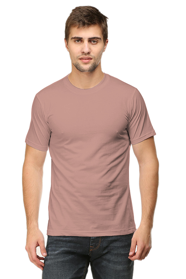 Unisex Solid Cotton T-shirt - Classic Fit
